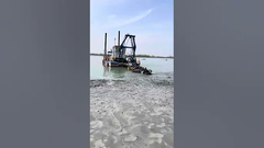 YSCSD350 moc stała 360 cbm na godzinę hydrauliczne cięcie wysysacz w pracy