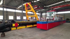 Badanie w robocie przed wysyłką na bagrze odsuwkowej YSCSD450